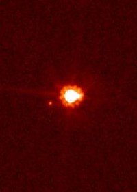 An image of the distant dwarf planet Eris