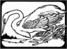 heron coloring page for kids