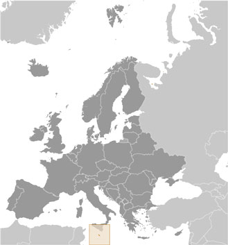 Malta location