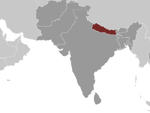 Nepal location