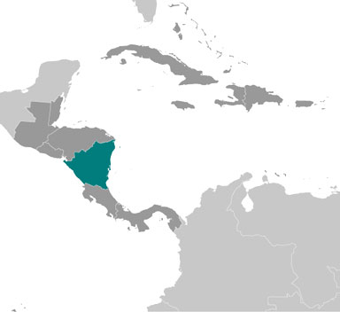 Nicaragua location