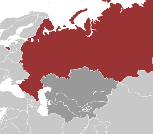 Russia location