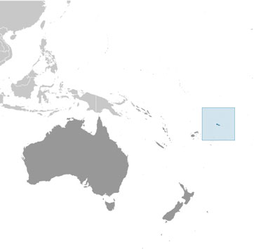 Samoa location