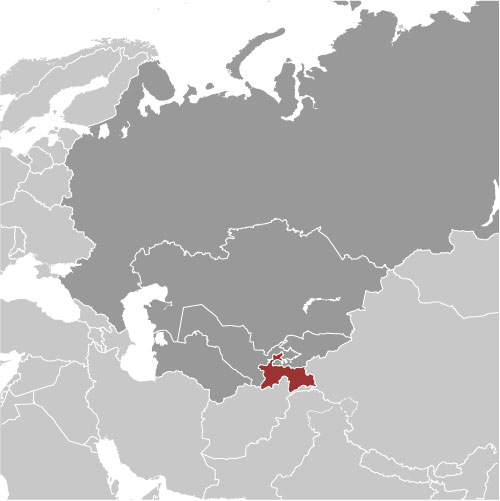 Tajikistan location