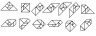 Convex tangram shapes