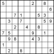Medium sudoku puzzle number 5