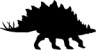 Stegosaurus Silhouette
