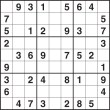 Easy sudoku puzzle number 6