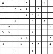 Hard sudoku puzzle number 1