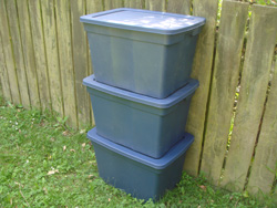 Worm farm containers